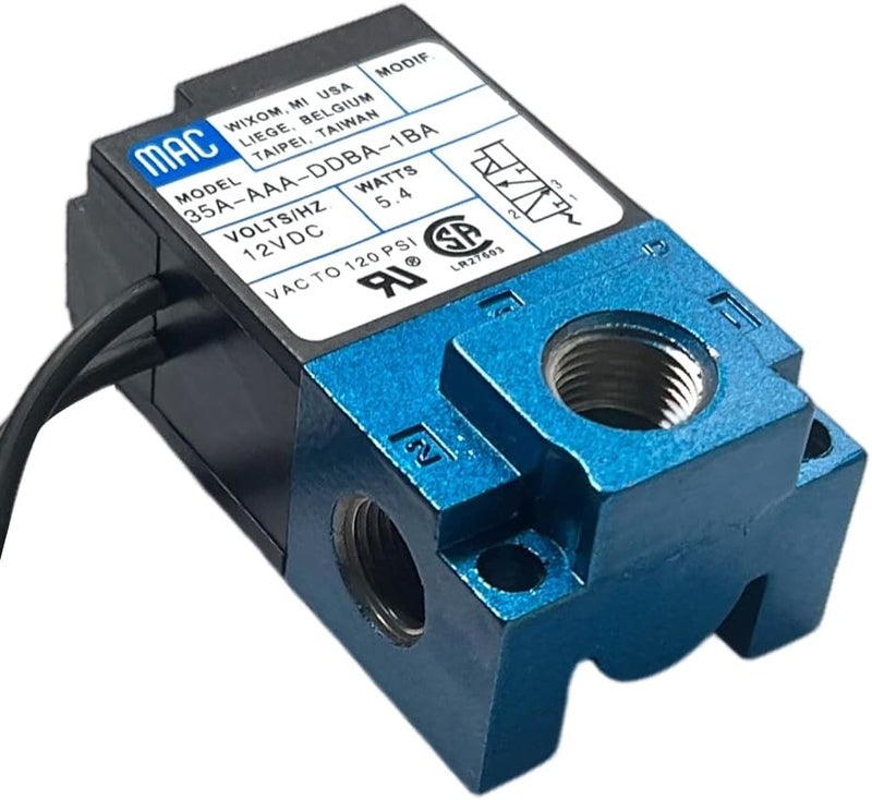 Fuziddn 3 Port Boost Control Solenoid Valve, Replacement for MAC Valve 35A Series & OEM 35A-AAA-DDBA-1BA, 12V DC 5.4W High Flow Electronic Boost Controller for Turbocharged Vehicles - Image 4